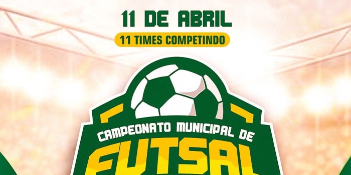 Barra de Santo Antônio inicia nesta terça-feira (11) o Campeonato Municipal de Futsal 2023.