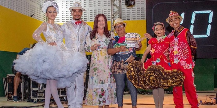 Primeira Edição do Concurso de Quadrilhas Juninas Marca Noite Histórica em Barra de Santo Antônio